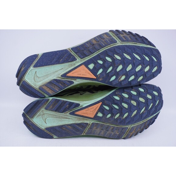 Nike React Pegasus Trail 4 Men's Size 14 Running Shoes Black Mint Foam - Picture 6 of 6